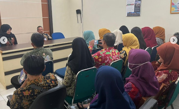 Rapat Staff Pergantian Pejabat di DPMPTSP