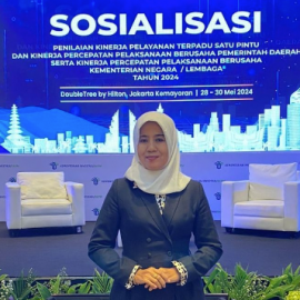 DPMPTSP hadiri Sosialisasi dan Workshop Penilaian Kinerja