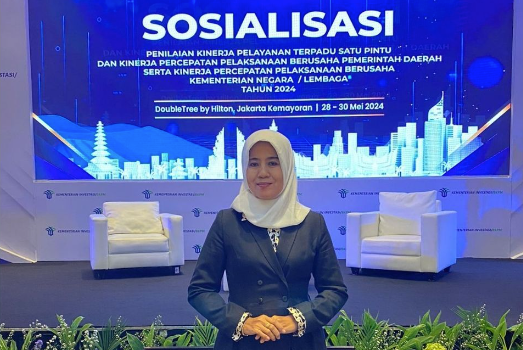 DPMPTSP hadiri Sosialisasi dan Workshop Penilaian Kinerja