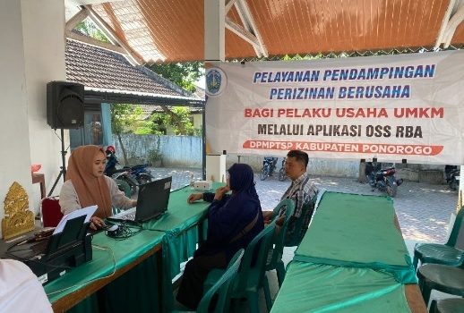 Roadshow Pelayanan Perizinan di Kecamatan Kauman