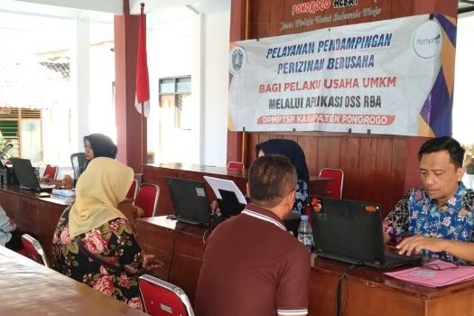 Pelayanan Pendampingan Perizinan Berusaha di Kecamatan Sampung