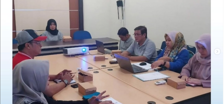 Rapat Koordinasi Penerbitan Surat Keterangan Penelitian secara online melalui aplikasi SPRINTER.