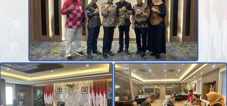 Rapat koordinasi pemerintah kabupaten ponorogo dengan pemerintah pusat terkait berkelanjutan proyek monumen Reog  dan museum Peradapan ( MRMP )