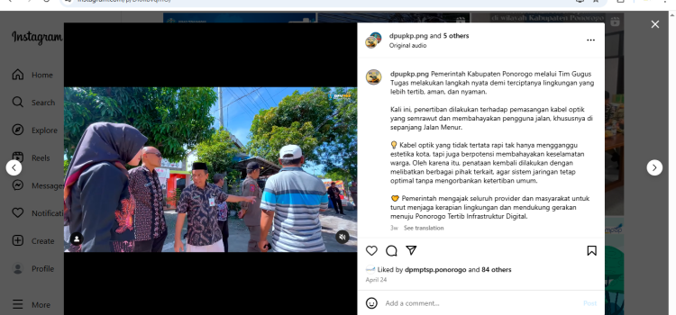 Pemerintah Kabupaten Ponorogo melalui Tim Gugus Tugas melakukan langkah nyata demi terciptanya lingkungan yang lebih tertib, aman, dan nyaman.