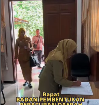 Rapat Badan Pembentukan Peraturan Daerah (Bapemperda) Kabupaten Ponorogo 