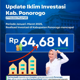 Update Iklim investasi kabupaten ponorogo